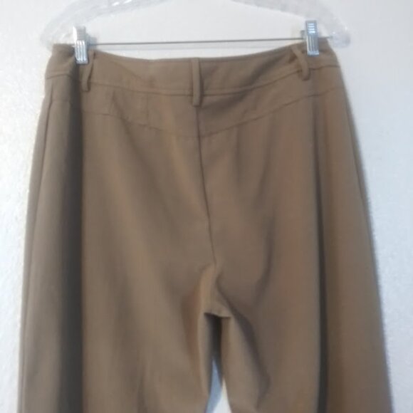 Christopher & Banks women's size 12 tan stretch pants - Picture 7 of 14